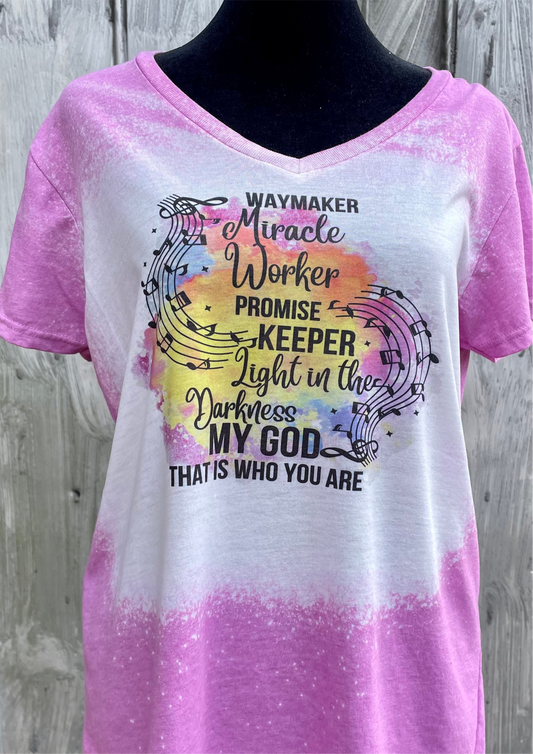 Waymaker, pink ladies t-shirt