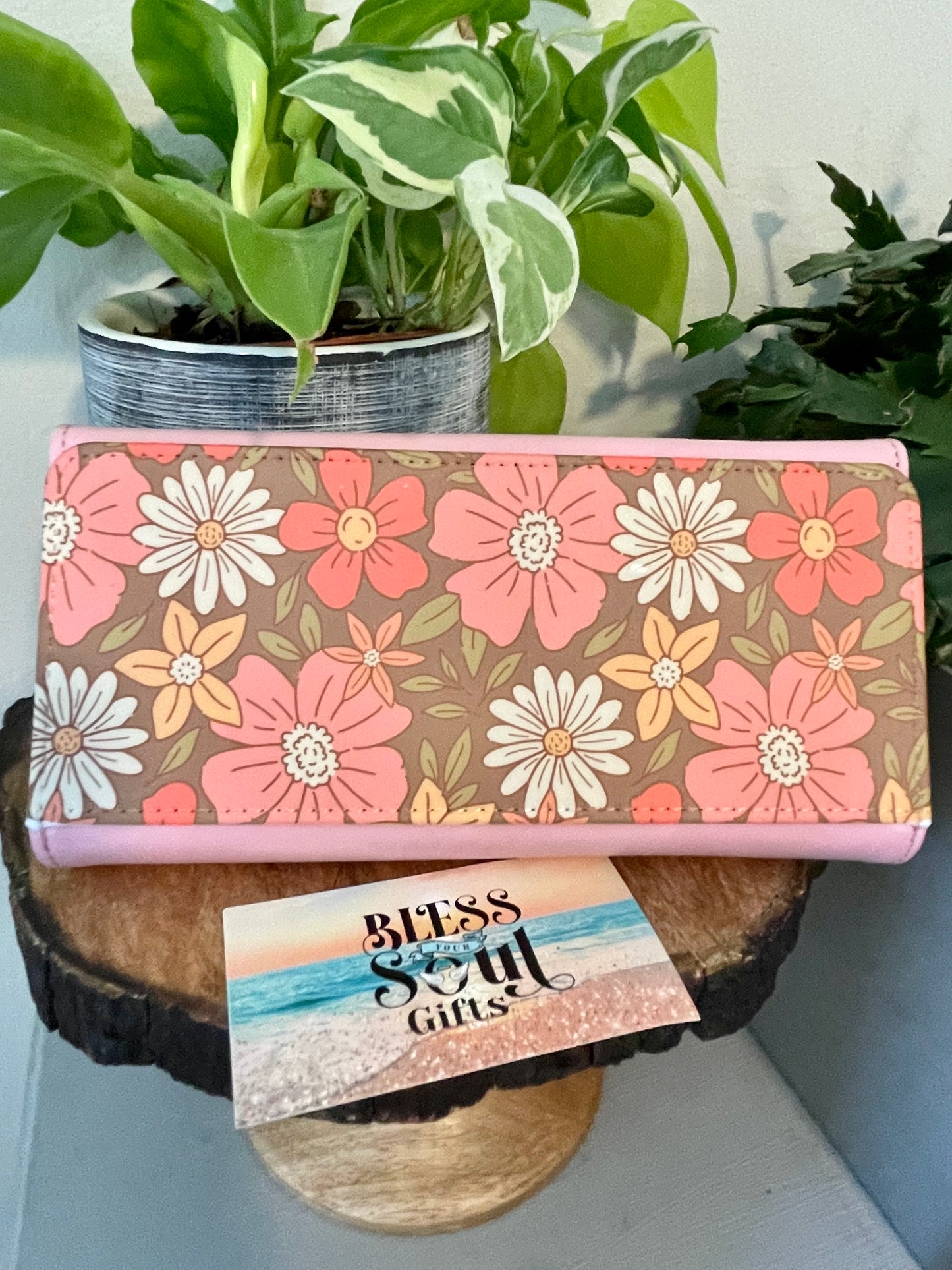 Retro Floral Wallet