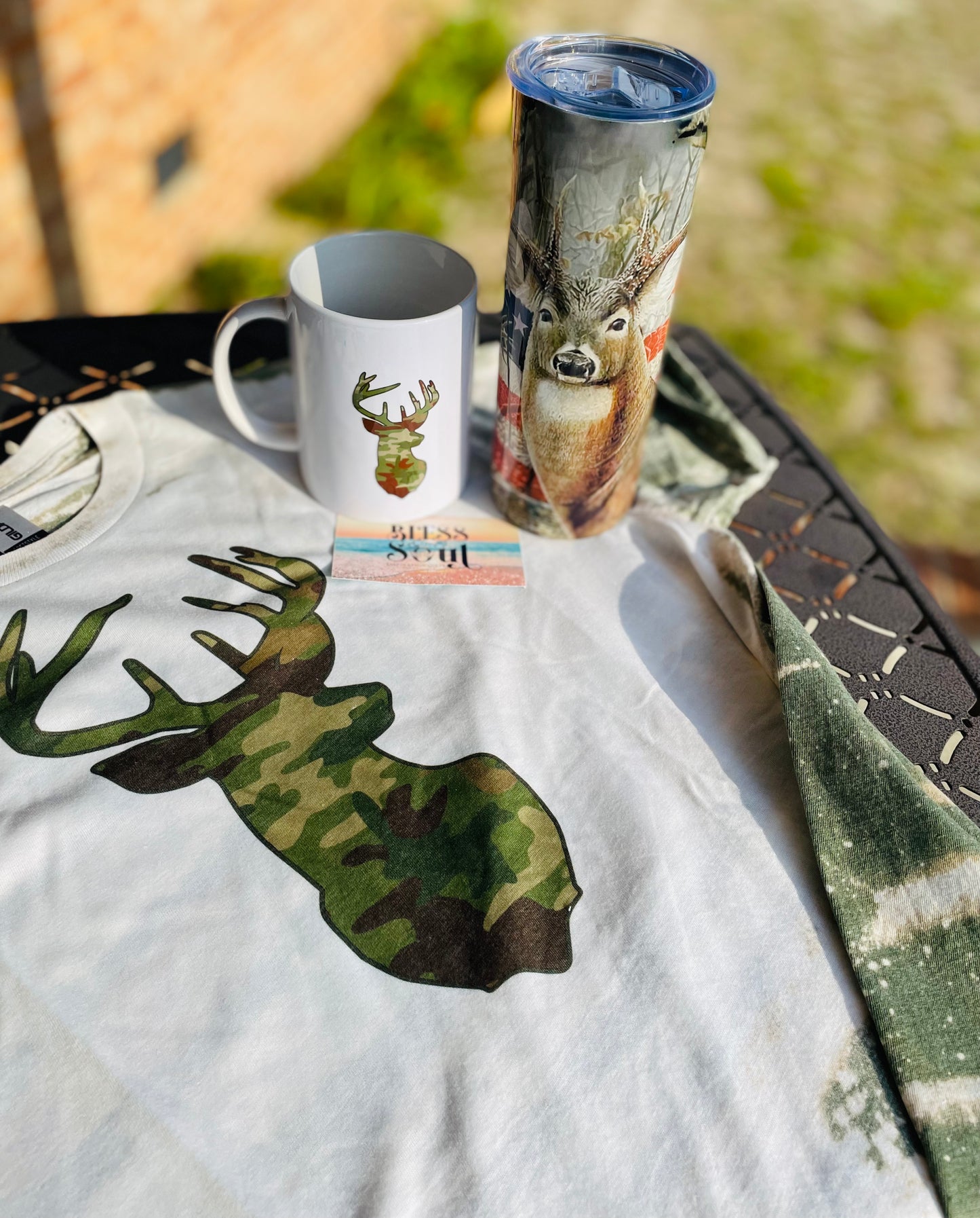 Cool Camo Deer,  T-shirt