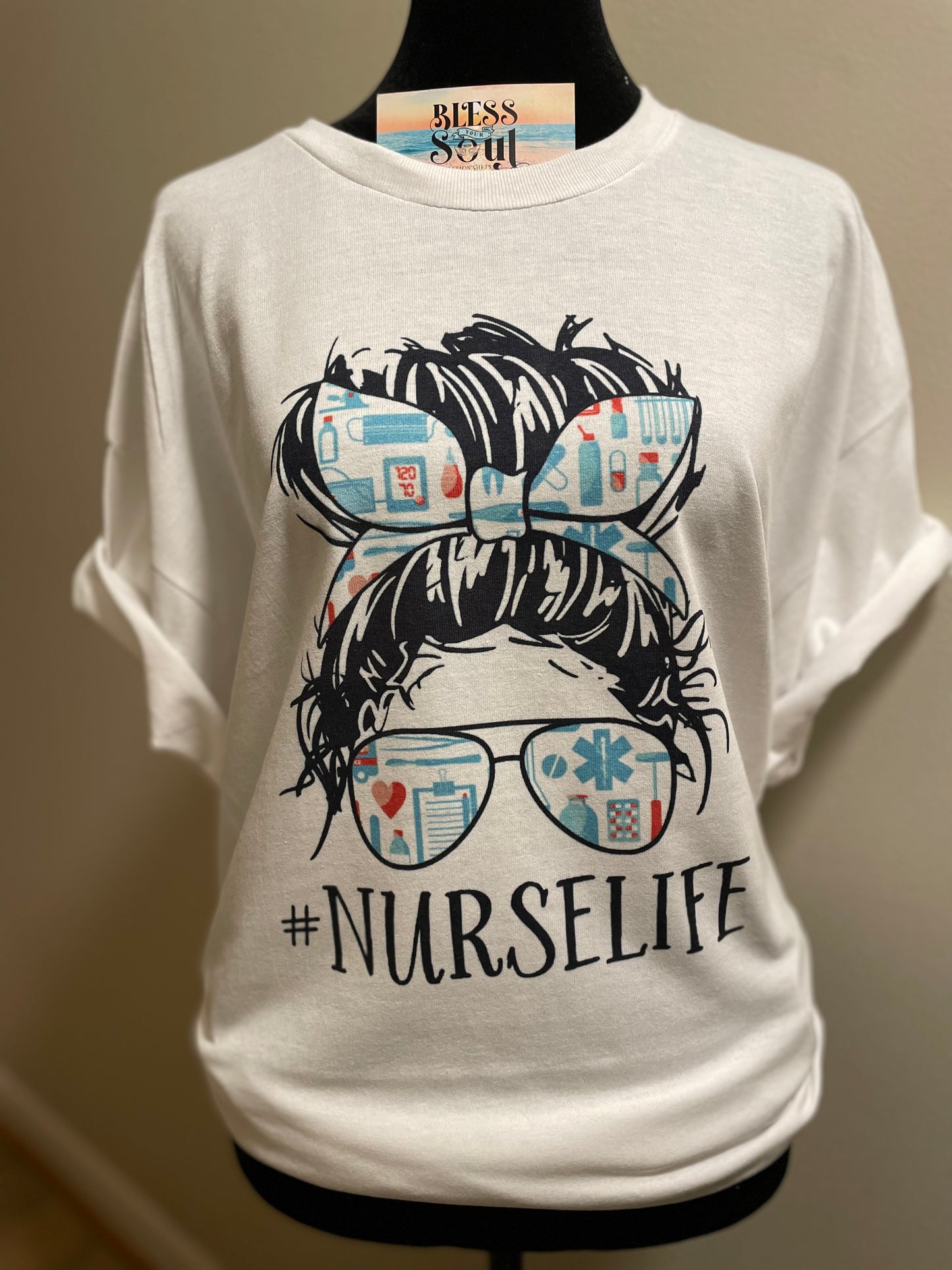 #Nurse life, t-shirt